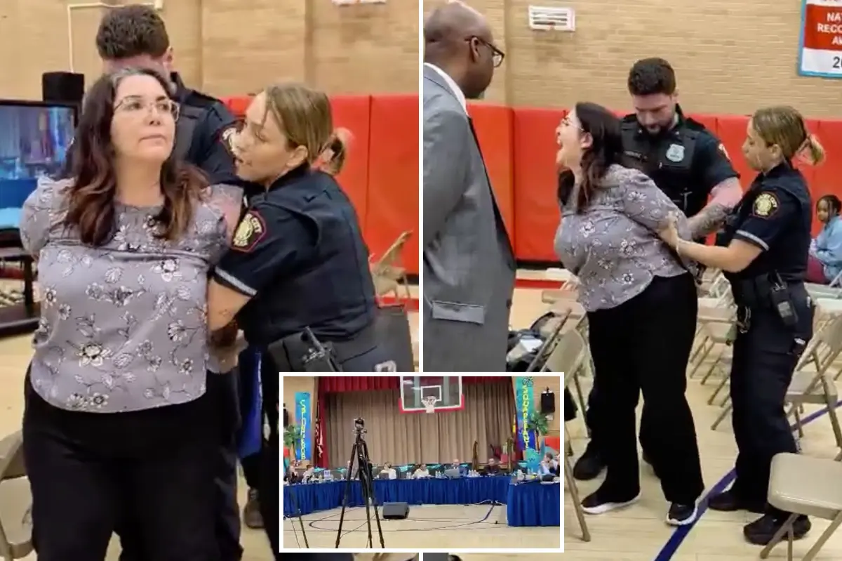 Mom of special needs child hauled off in handcuffs at Jersey City school board meeting — as mayor criticizes arrest