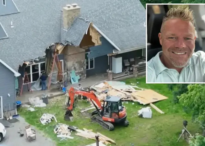 Drunk husband takes messy breakup with wife to the next level with home demolition: ‘I’ll tear the house down’