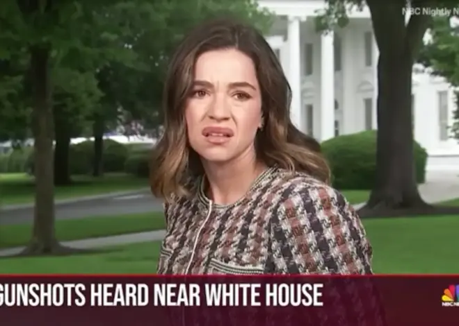 Clueless NBC reporter dragged for lackluster on-camera reaction to shots fired at White House