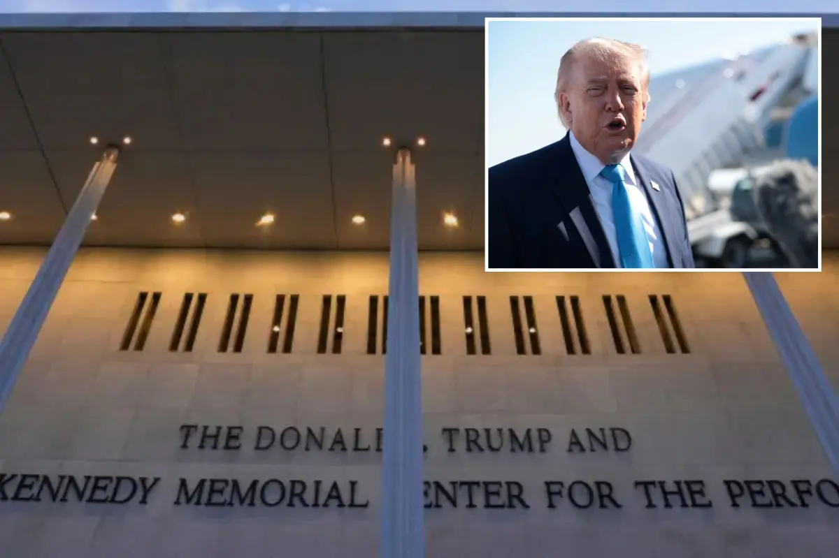 Trump wants to give Kennedy Center to Congress after judge orders his name removed from building