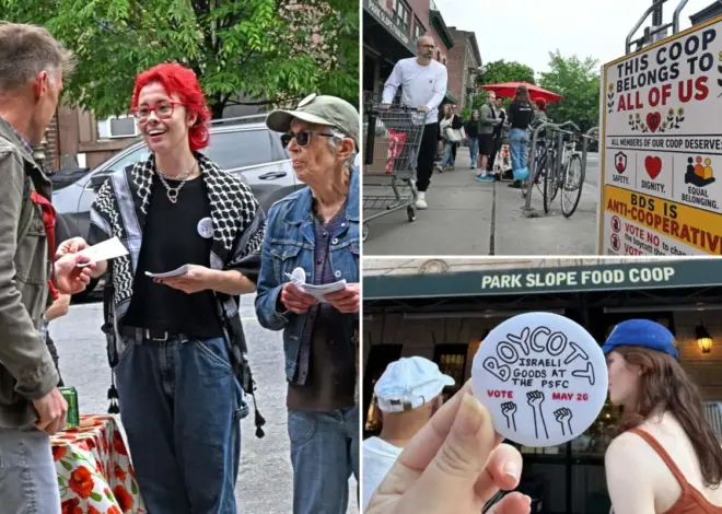 Park Slope Food Coop passes controversial Israel boycott in divisive, chaotic meet attended by over 7K members