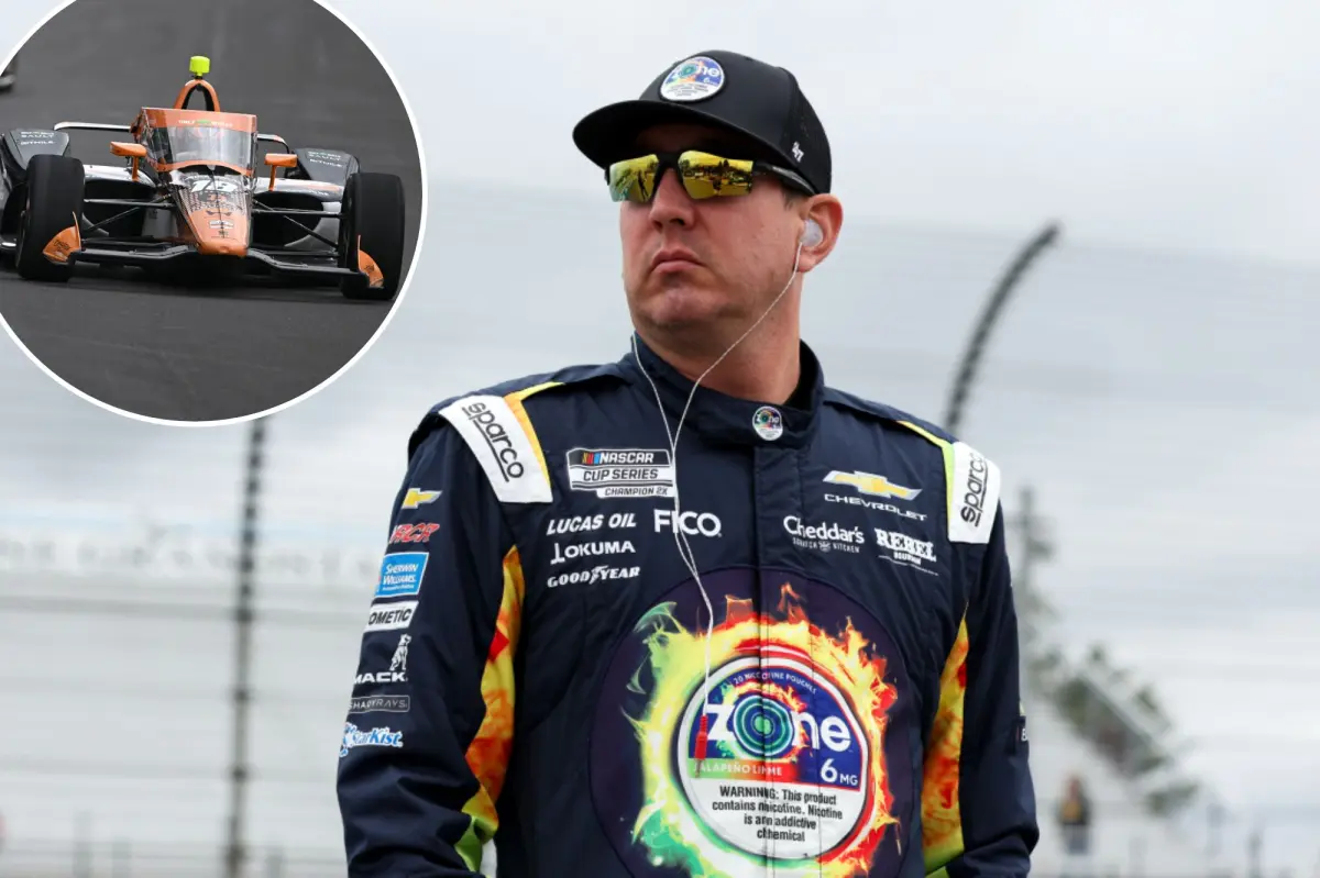 Star driver pays tribute to Kyle Busch with special Indy 500 car design