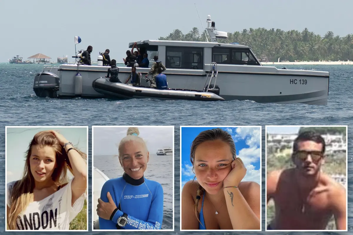 Bodies of four remaining Italian scuba divers repatriated from the Maldives