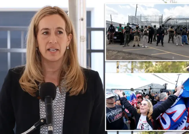 NJ Gov. Mikie Sherrill blames violence at Delaney Hall anti-ICE protests on outside agitators