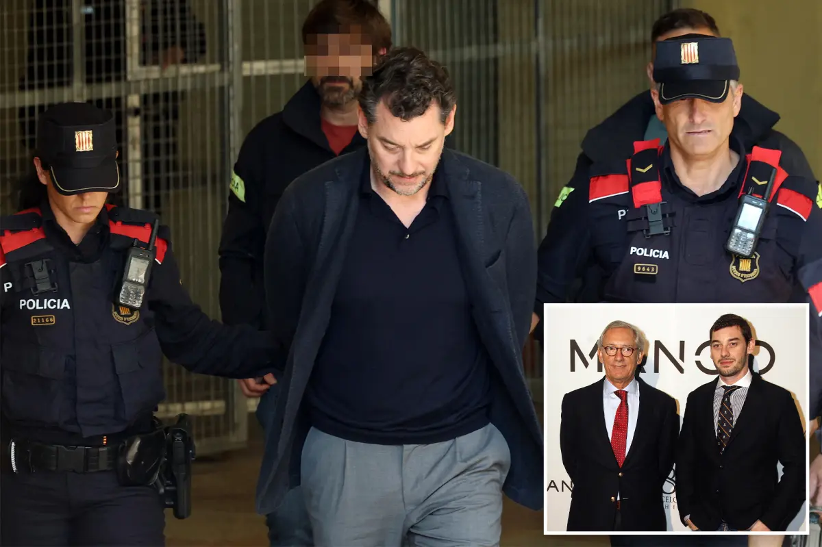 Mango tycoon’s son quits fashion giant days after he’s arrested over dad’s cliff fall death