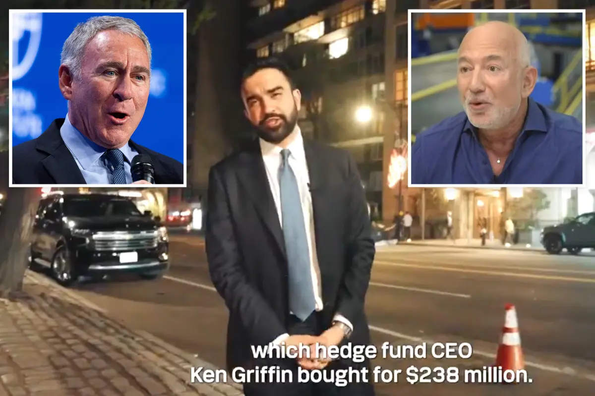 Jeff Bezos blasts Mamdani for casting billionaire Ken Griffin as a ‘villain’ in hizzoner’s viral video filmed outside NYC penthouse