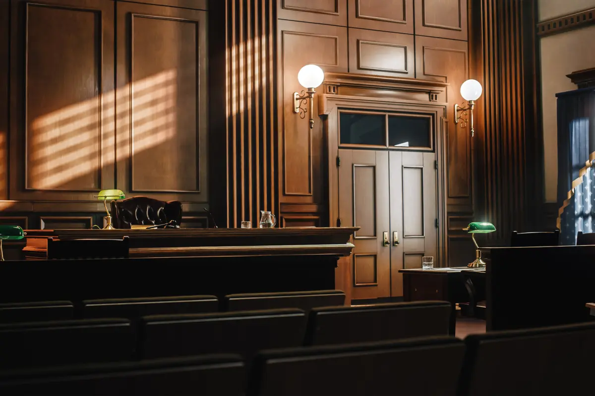 Married judge had sex with ‘prominent’ cop in courthouse — as horrified clerks heard ‘moaning’ and ‘kissing sounds’
