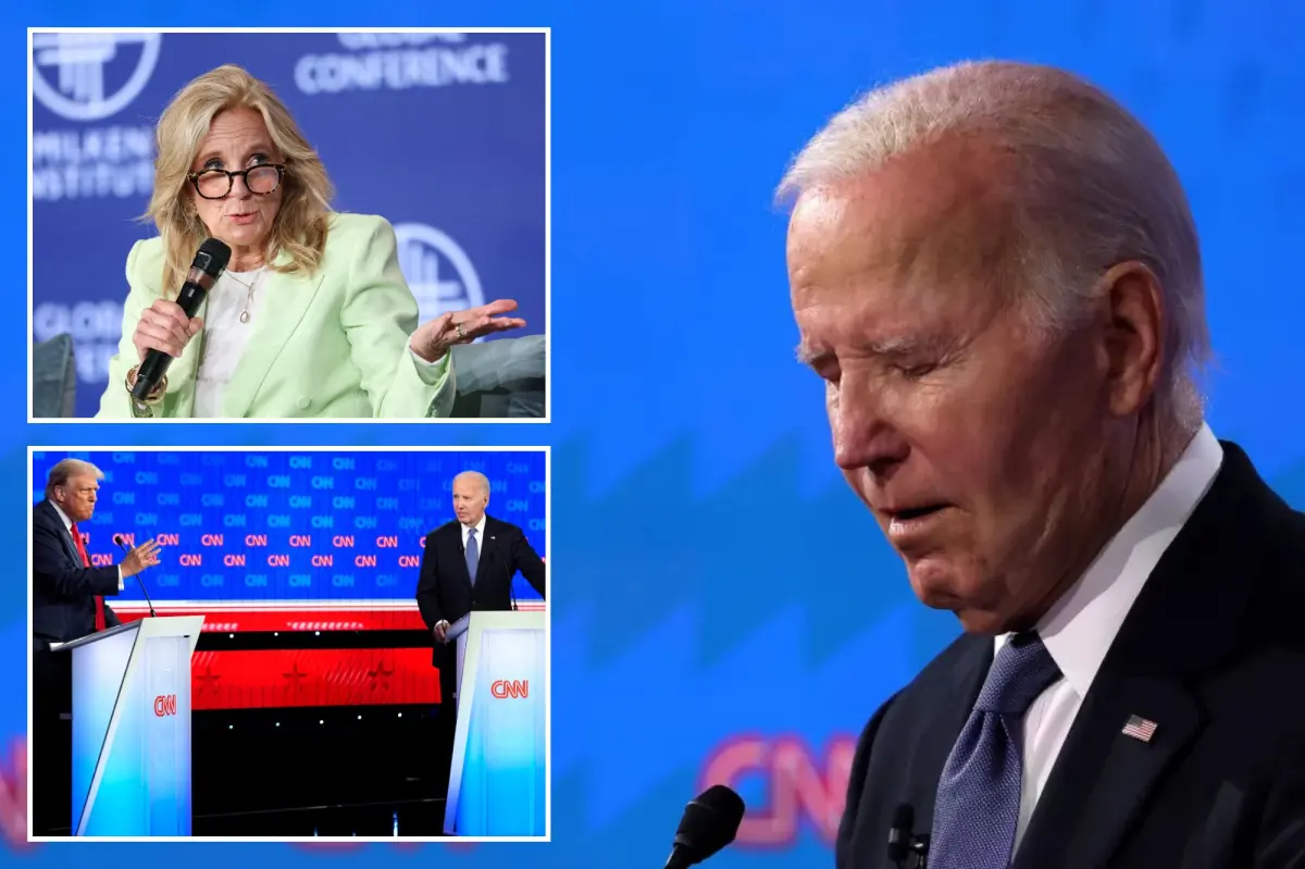 Jill Biden shockingly admits she thought Joe was ‘having a stroke’ during disastrous 2024 debate with Trump