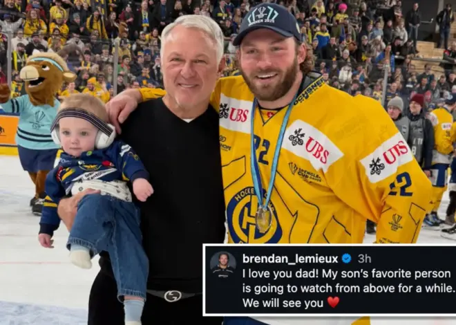 Ex-NHLer Brendan Lemieux opens up after dad Claude’s tragic death
