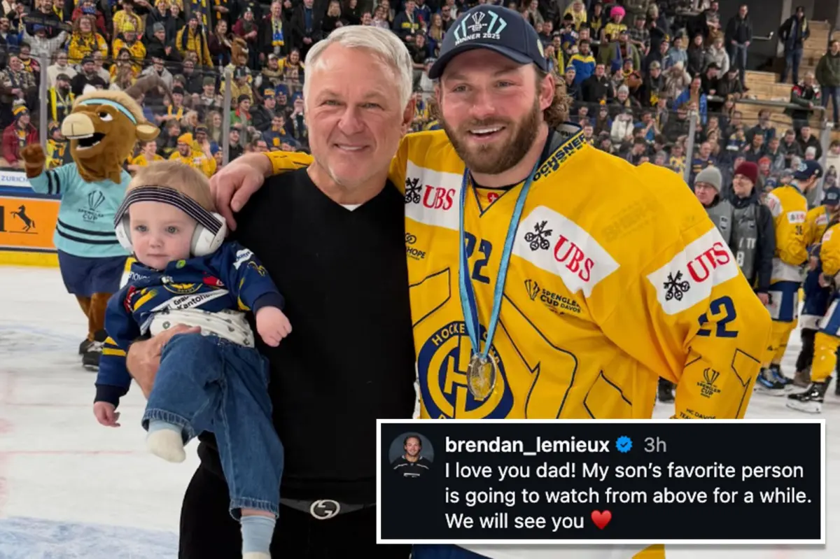Ex-NHLer Brendan Lemieux opens up after dad Claude’s tragic death