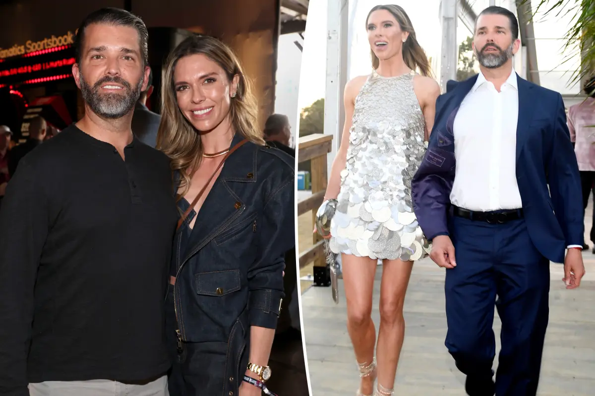 Exclusive | Donald Trump Jr. marries Bettina Anderson in intimate ceremony in front of family on private island in the Bahamas