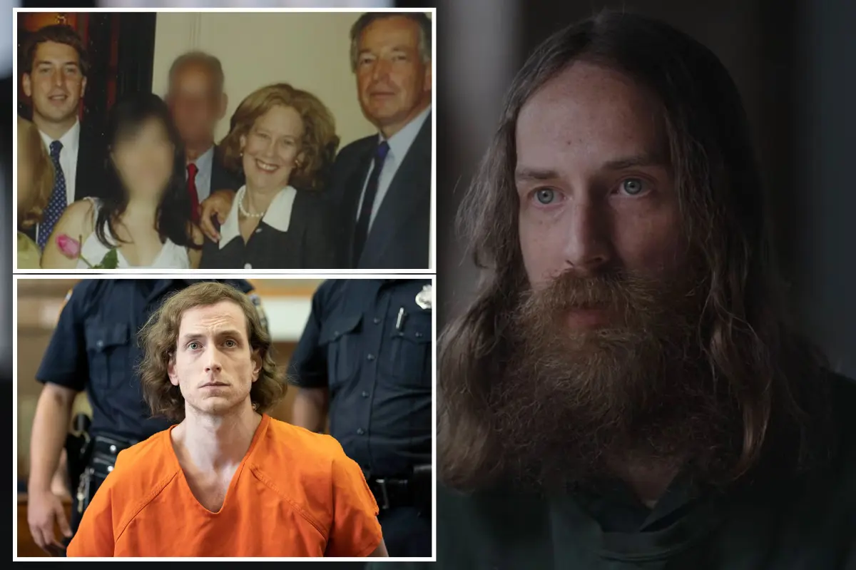 ‘Golden boy’ Ivy Leaguer who murdered NYC dad over allowance debuts shocking new look in first-ever interview
