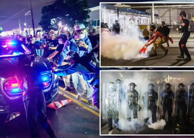 Delaney Hall anti-ICE clashes continue – despite New Jersey Gov. Mikie Sherrill’s ‘peaceful’ protest zone