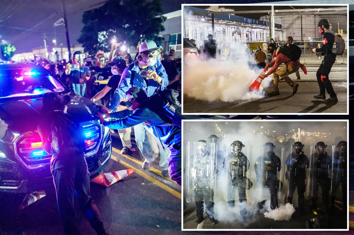Delaney Hall anti-ICE clashes continue – despite New Jersey Gov. Mikie Sherrill’s ‘peaceful’ protest zone