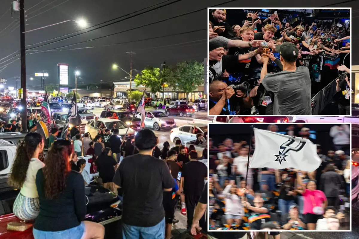 Spurs fan, 17, declared brain dead after horrific accident while celebrating conference final win