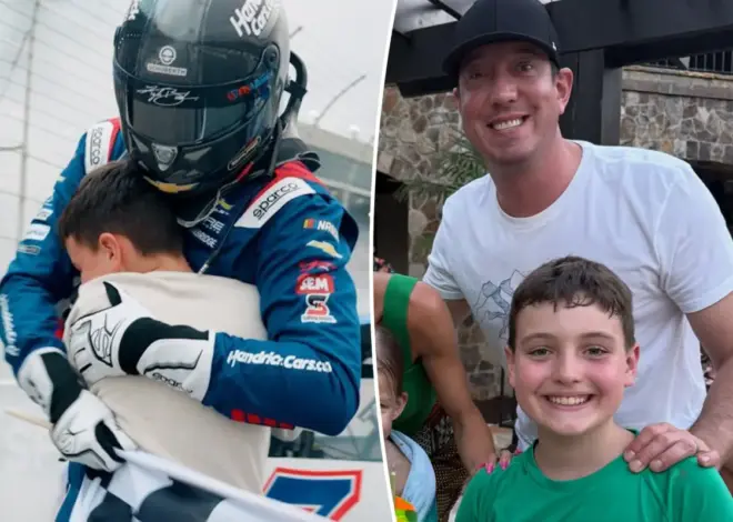 Brexton Busch heartbreakingly updates profile picture to hugging photo with father Kyle Busch