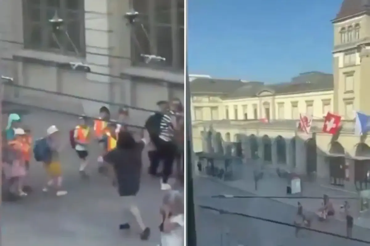 Four stabbed by knifeman shouting ‘Allahu Akbar’ at Switzerland train station in front of terrified children
