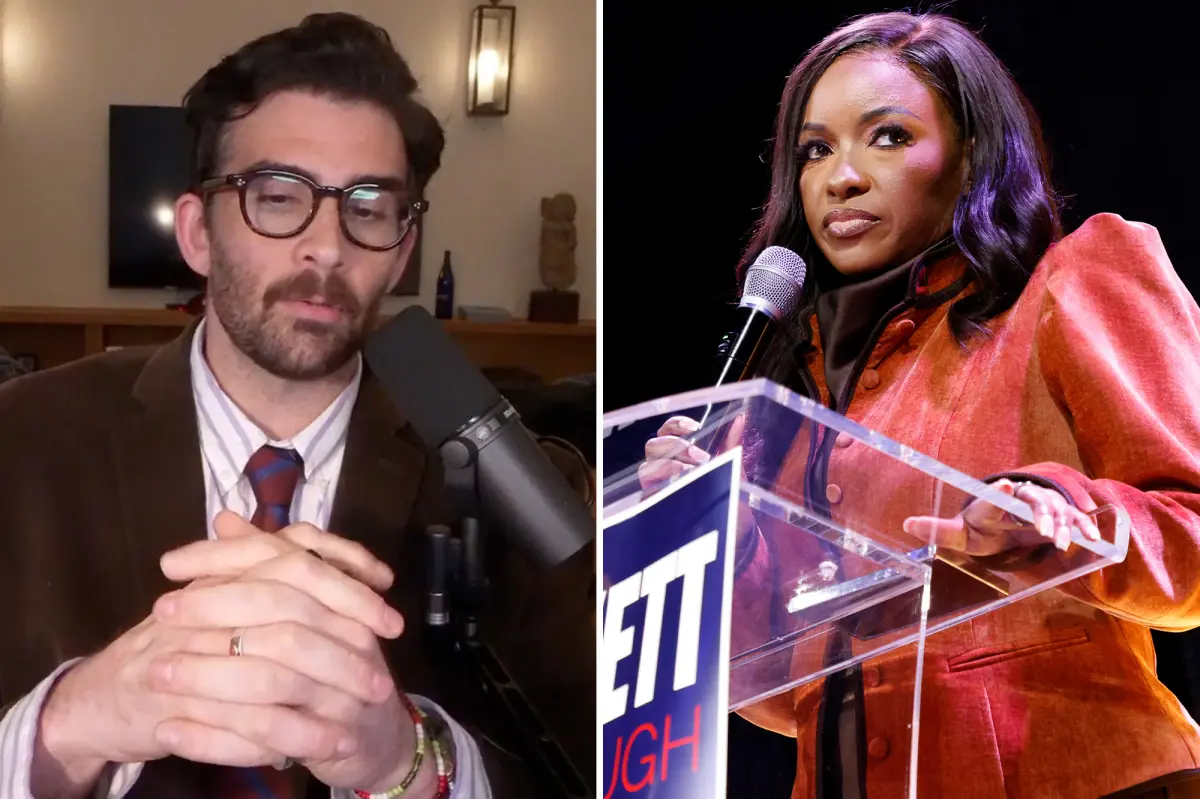 Hasan Piker looks shaken on stream as feds probe Cuba trip, Rep. Jasmine Crockett piles on
