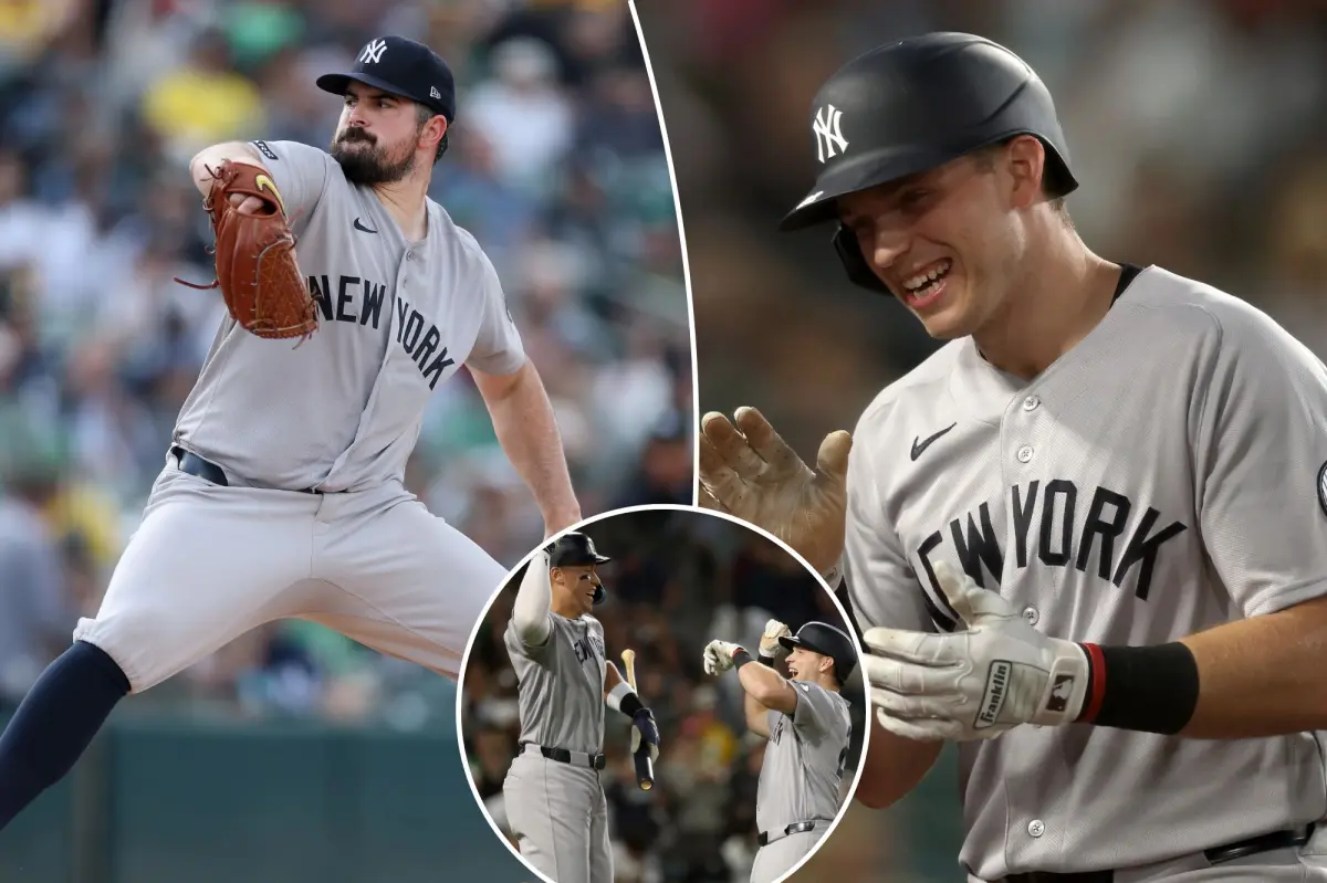 Yankees’ offense keep things rolling against A’s for fifth straight victory
