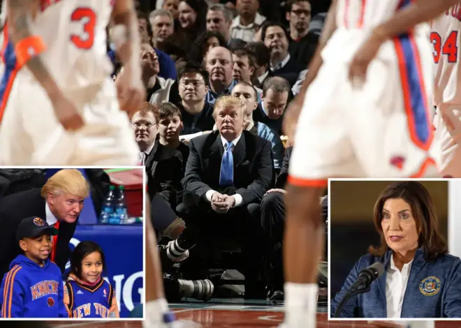 Hochul tries to dunk on Trump over Knicks fandom — but it totally backfires
