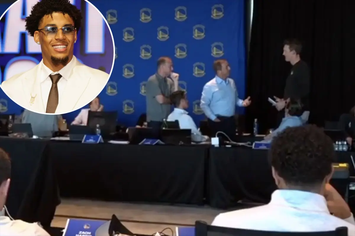 Warriors brass caught in curious moment before making No. 11 pick in 2026 NBA Draft