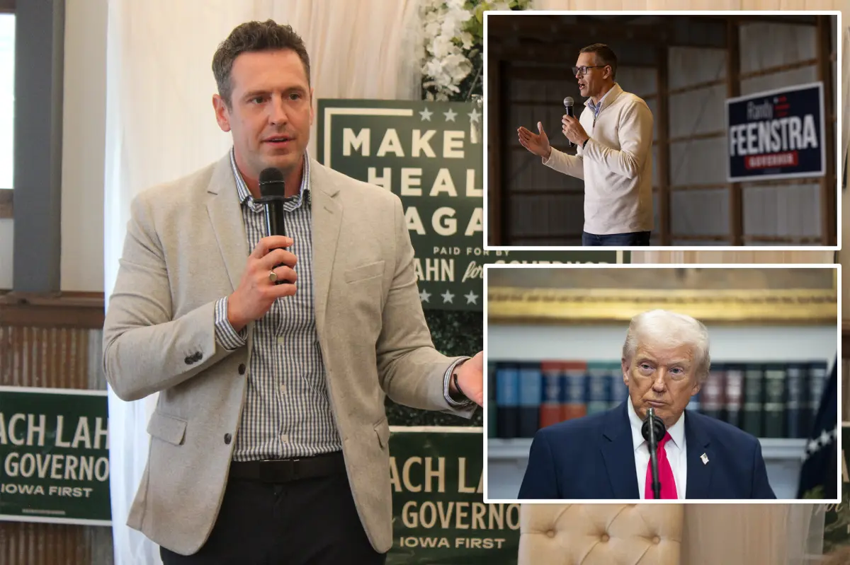 Trump’s pick for Iowa governor Randy Feenstra concedes election to Zach Lahn — breaking president’s endorsement streak