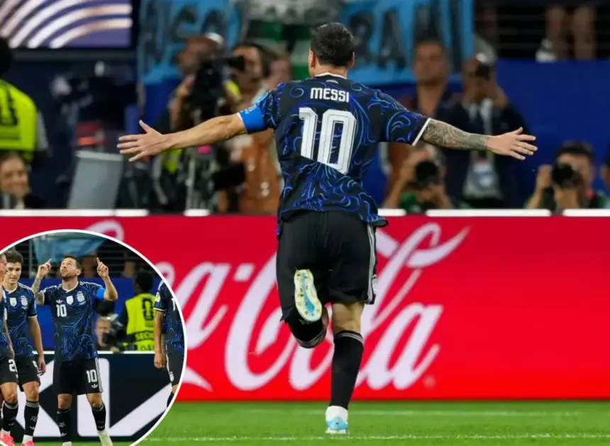 Lionel Messi makes more history with goal in seventh straight World Cup game as Argentina sweeps group