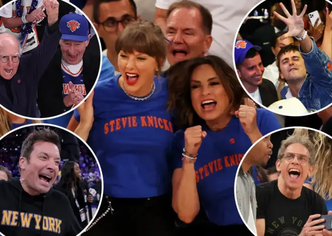 Celebrity row lost its collective mind over the Knicks’ historic Game 4 comeback