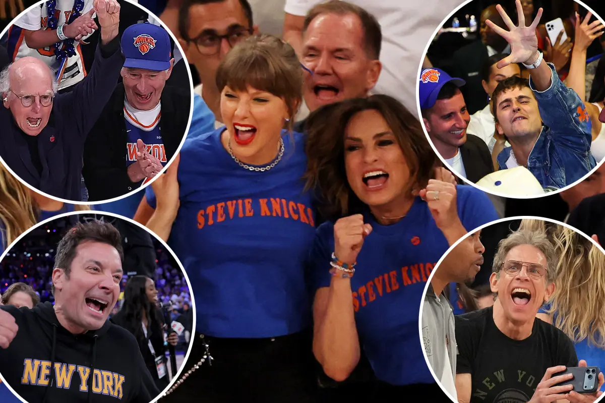 Celebrity row lost its collective mind over the Knicks’ historic Game 4 comeback