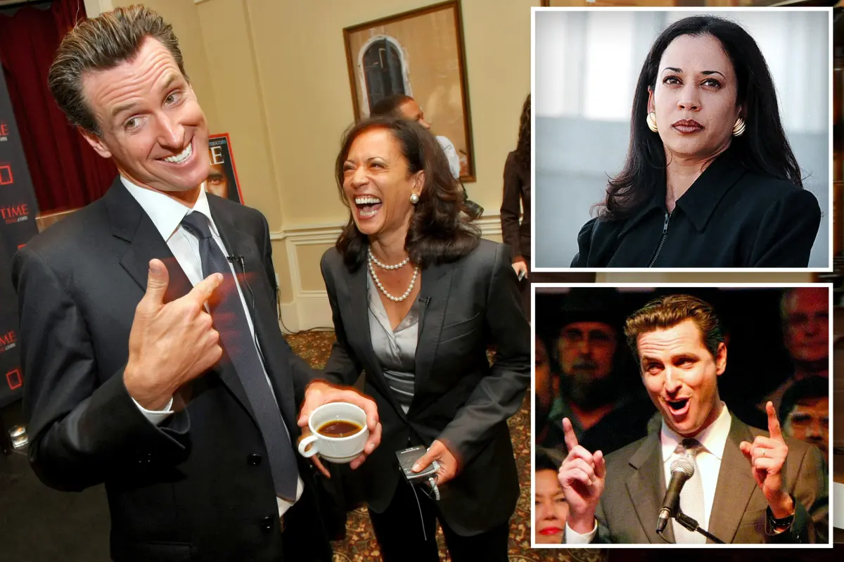 Dem rivals Gavin Newsom, Kamala Harris locked in bitter feud ahead of 2028 White House race