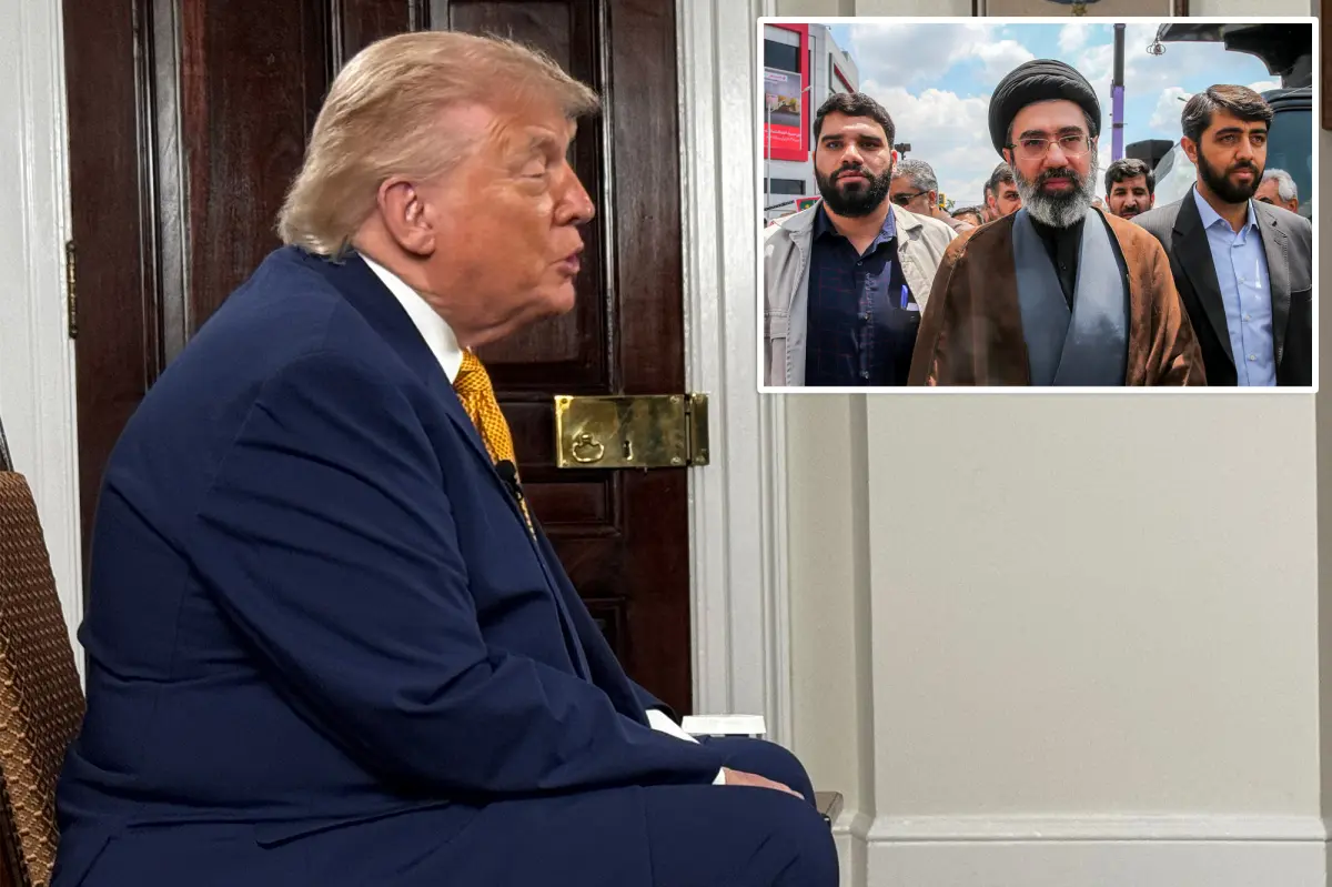 Exclusive | Trump predicts meeting with Iran’s probably gay Supreme Leader Mojtaba Khamenei: ‘Getting along quite well’