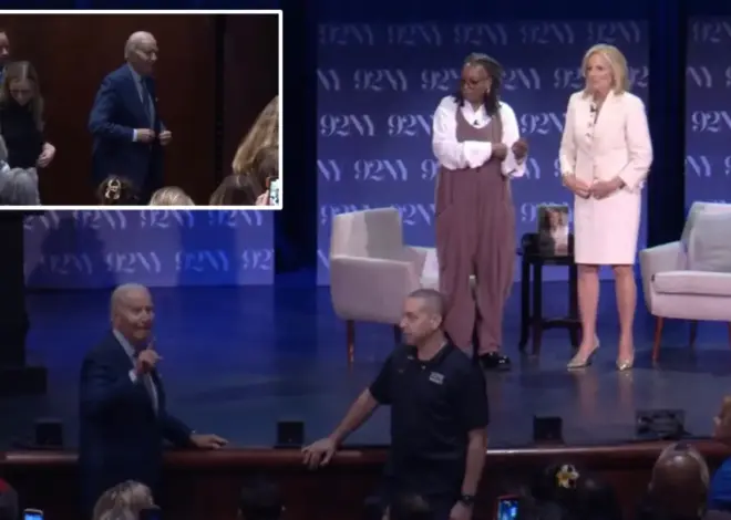 Joe Biden crashes Jill’s book talk, steals spotlight to ask who she loves the most in incredibly cringey moment