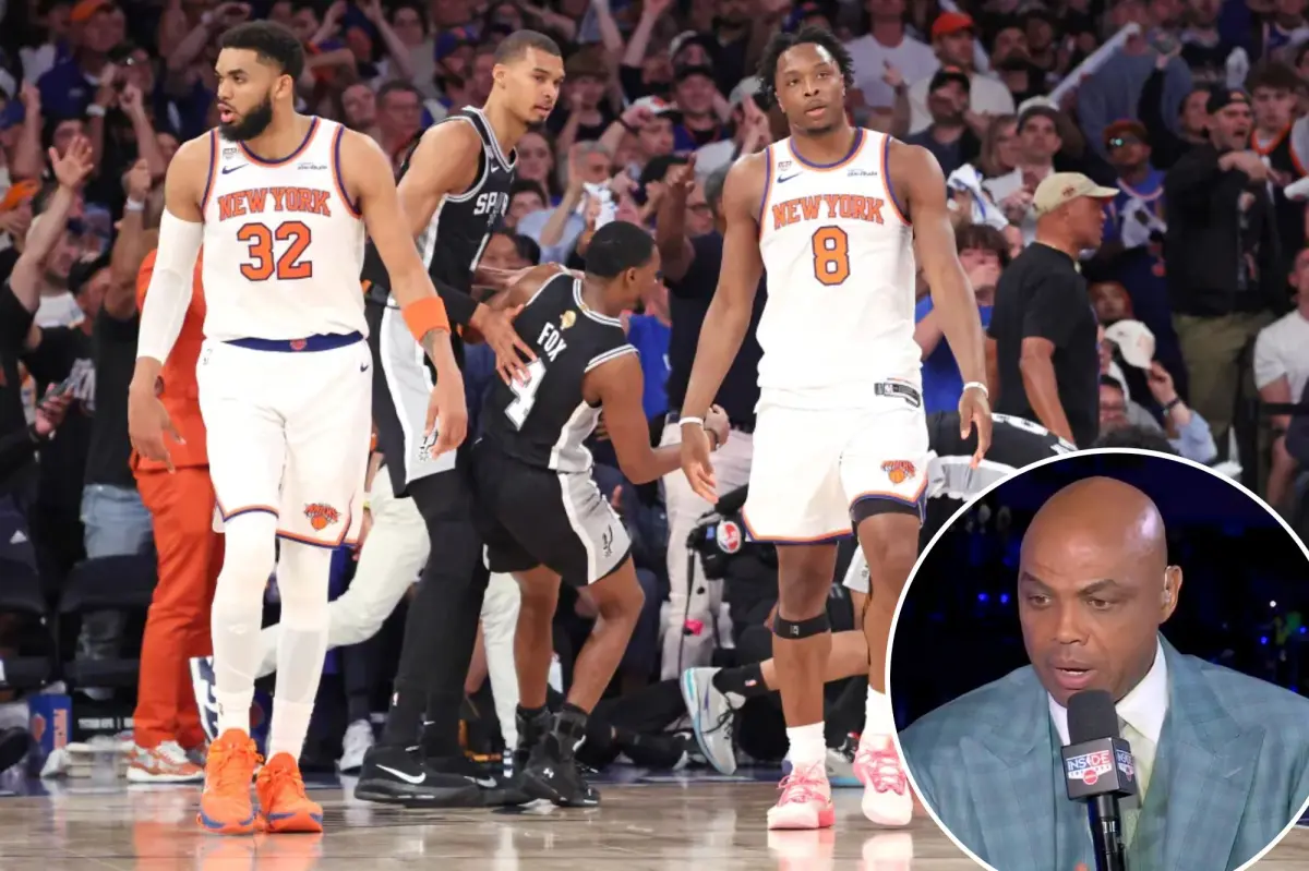 Charles Barkley may have cursed the Knicks with Game 3 halftime analysis: ‘A wrap’