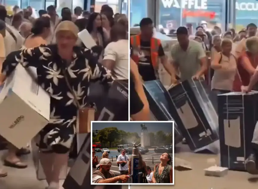 French shoppers clash over air conditioners as deadly heatwave sweeps Europe