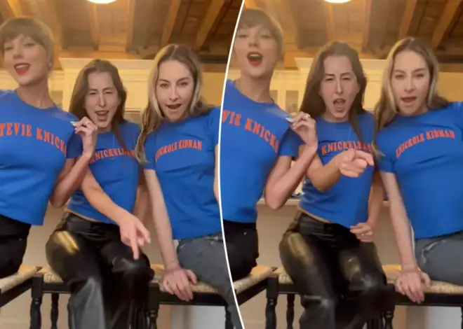 Taylor Swift, Haim sisters kept party going after historic Knicks win