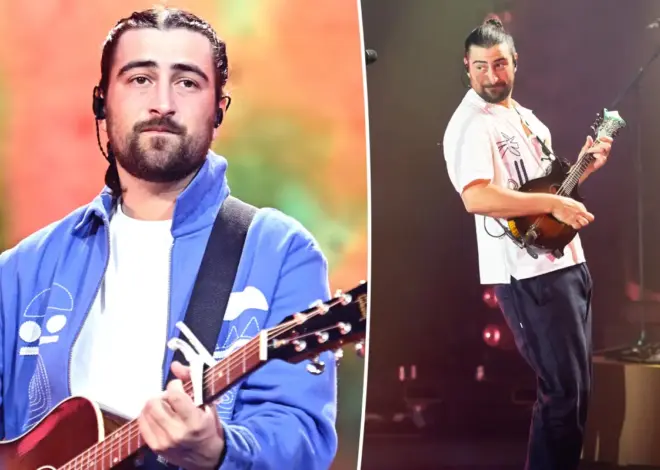 Noah Kahan urges fans to use the bathroom after concertgoer poops on floor during show