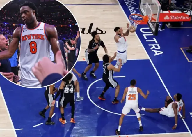 OG Anunoby becomes instant Knicks legend with miracle NBA Finals tip-in