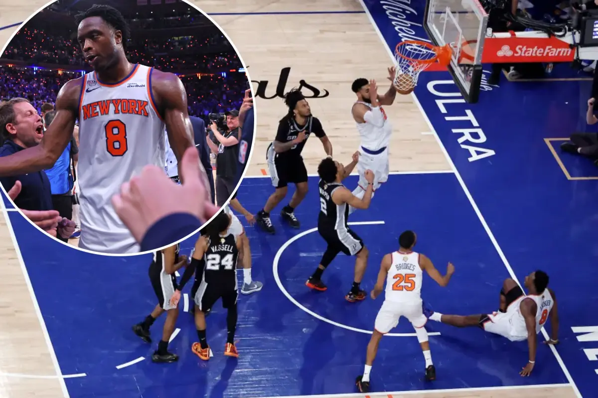 OG Anunoby becomes instant Knicks legend with miracle NBA Finals tip-in