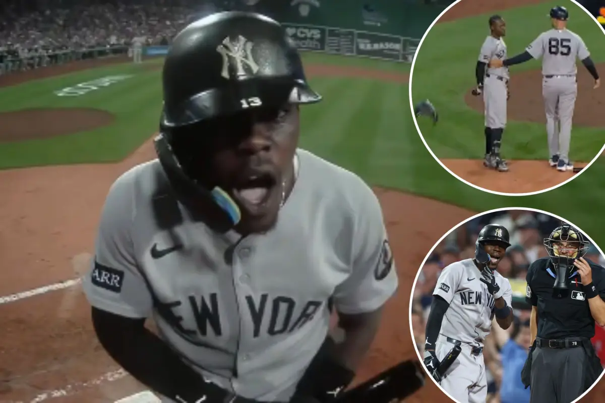 Yankees’ Jazz Chisholm ejected for slamming helmet after arguing call in fiery scene