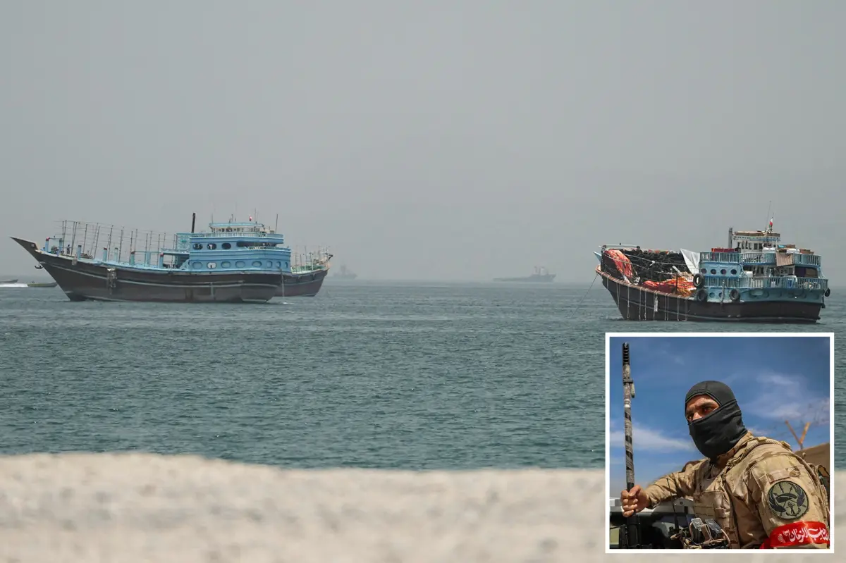 Iran doubles down on control of Strait of Hormuz after weekend of violence — as shipping traffic plummets