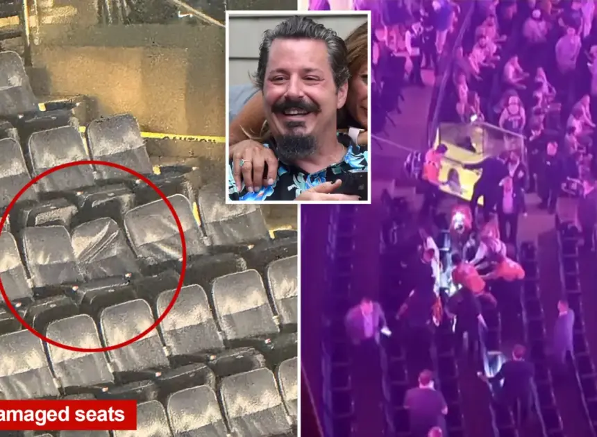 Exclusive | Horrified witness recounts being struck by tragic leaping MSG concertgoer Paul Kueker: ‘I was standing in blood’