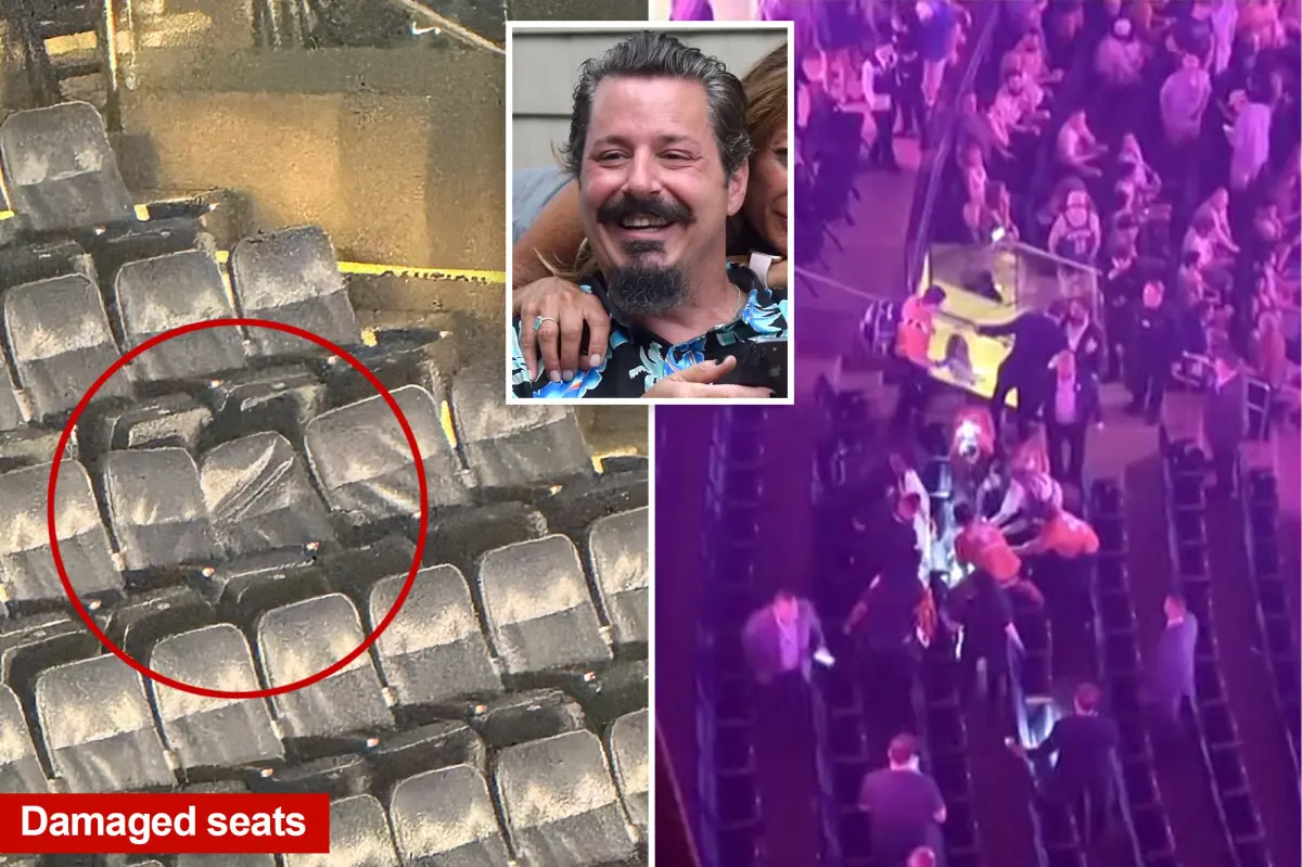 Exclusive | Horrified witness recounts being struck by tragic leaping MSG concertgoer Paul Kueker: ‘I was standing in blood’