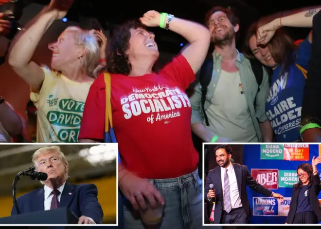 Fired-up Trump issues warning after Mamdani-backed socialists sweep NY congressional primaries