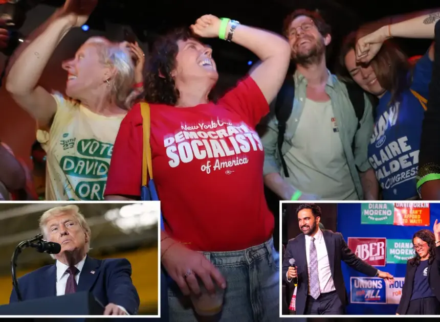 Fired-up Trump issues warning after Mamdani-backed socialists sweep NY congressional primaries