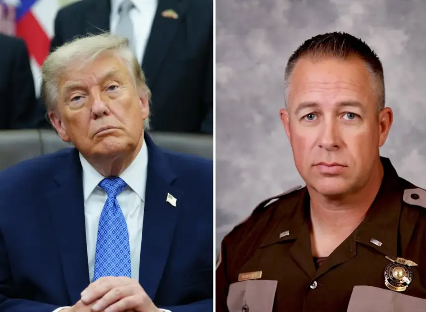 Trump picks Marine and ex- Oklahoma state trooper to lead ICE