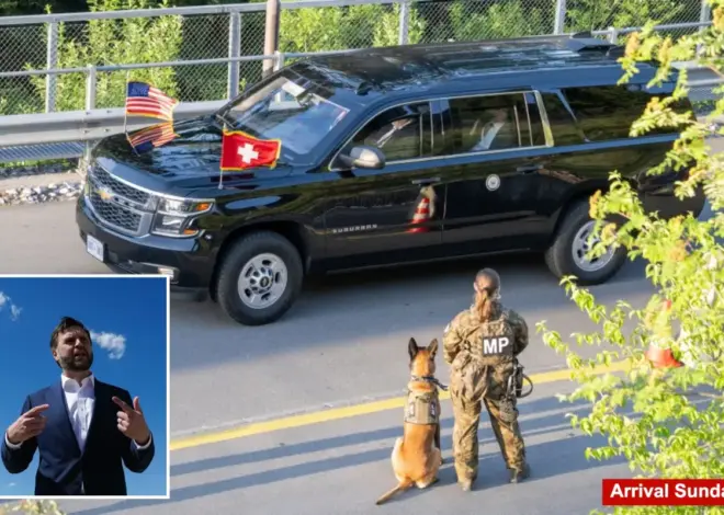 Vance lands in Switzerland for talks on Iran peace deal as Strait of Hormuz tensions boil