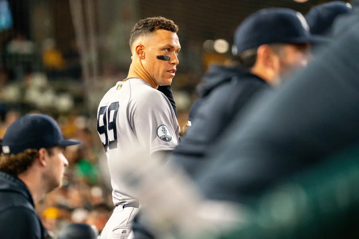 Aaron Judge sidelined with shoulder injury in massive Yankees concern