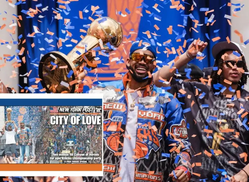 Own Knicks history: Buy the NY Post’s official championship parade day paper