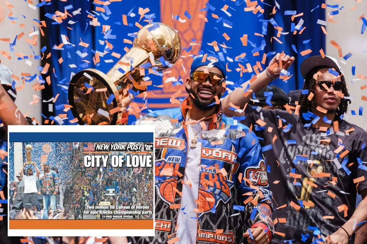 Own Knicks history: Buy the NY Post’s official championship parade day paper