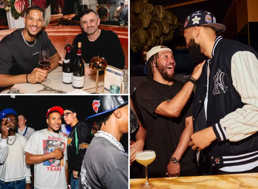 Champion Knicks bask in glow of adoring NYC as they party in exclusive nightclubs, make rounds on TV